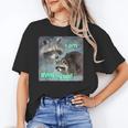 Sad Raccoon Unisex T-Shirt - Motivational Graphic Tee