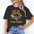 Valentine Raccoon Lover Unisex T-Shirt | Heart & Trash Panda Design