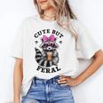 Cute Feral Raccoon with Sunglasses - Small Unisex T-Shirt Gift