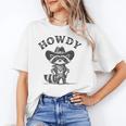 Howdy Cowboy Raccoon Unisex T-Shirt – Fun Animal Design for All