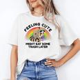 Raccoon Lover Unisex T-Shirt | Whimsical Foodie Design