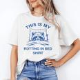 Sarcastic Raccoon Unisex T-Shirt - Humorous Lounge Wear