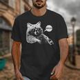 Bruh Raccoon Meme Unisex T-Shirt - Teen Slang Fun