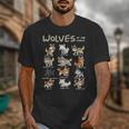 Chibi Wolf Graphic Unisex T-Shirt for Animal Lovers