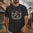 Cottagecore Raccoon Guitar Unisex T-Shirt - Fun Floral Design Cottagecore Raccoon Guitar Unisex T-Shirt - Fun Floral Design