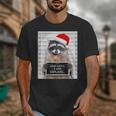 Dear Santa Raccoon Christmas Unisex T-Shirt – Playful Holiday Humor
