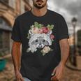 Floral Raccoon Spring Tee - Unisex Shirt for Animal Lovers