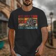Raccoon Raccoon With Cookie -Adults Small Unisex T-Shirt