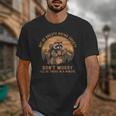 Raccoon Hiking Vintage Tee | Unisex Adventure - Out Of Breath Club