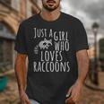 Raccoon Lover's Delight - Cute Unisex T-Shirt for Animal Fans