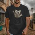 Raccoon-Martens Graphic Unisex T-Shirt | Whimsical Animal Design