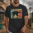 Raccoon For Men Women Raccoon Lover Introvert Unisex T-Shirt