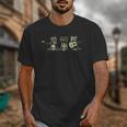 Raccoon Music Band Unisex T-Shirt | Vintage Style Guitar Theme
