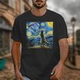 Raccoon Starry Night Unisex T-Shirt - Cozy Forest Art
