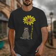 Raccoon Sunflower You Are My Sunshine Unisex T-Shirt - Cute Gift