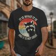 Raccoon Vintage Unisex T-Shirt - Embrace the Unexpected - Fun Casual Wear