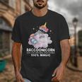 Raccoonicorn Unisex T-Shirt - Whimsical Raccoon Unicorn Design