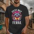 Retro Raccoon Sunglasses T-Shirt - Cute Yet Wild Unisex Tee