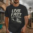 Street Cats Unisex T-Shirt - Skunk Raccoon Opossum Theme