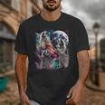 Three Racoon Moon 3 Racoon Moon Cursed Meme Unisex T-Shirt