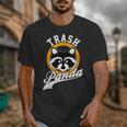 Trash Panda Raccoon Unisex T-Shirt - Small Cartoon Style