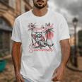 Feral Girl Summer Unisex T-Shirt - Wild Raccoon & Vacation Vibes