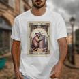 Raccoon Tarot Lover Card Unisex T-Shirt - Playful, Unique Gift