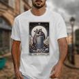 Raccoon Tarot Lovers Unisex T-Shirt - Mystical Design for Tarot Fans
