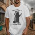 Street Cat Unisex T-Shirt – Vintage Style for Local Cat Lovers