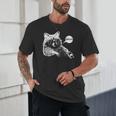 Bruh Raccoon Meme Unisex T-Shirt - Teen Slang Fun
