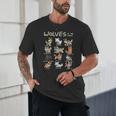 Chibi Wolf Graphic Unisex T-Shirt for Animal Lovers