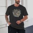 Cottagecore Raccoon Lover Unisex T-Shirt | Cute Mushroom Floral Design