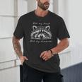 Cute Baby Raccoon Unisex T-Shirt – Playful Trash Critter Design