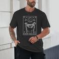 In My Feral Era Raccoon With Moon Trash Panda Unisex T-Shirt