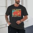Raccoon Lover Unisex Introvert T-Shirt - Fun Gift for Men & Women