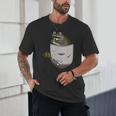 Raccoon Lover Unisex T-Shirt | Fun Animal Pocket Design