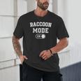 Raccoon Mode On Costume Trash Panda Animal Lover Unisex T-Shirt