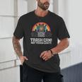 Raccoon Street Cat Unisex T-Shirt - Fun Urban Animal Design