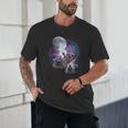 Raccoon Unisex T-Shirt - Moonlit Wilderness Adventure Theme