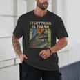 Retro Raccoon Lover Unisex T-Shirt - Fun Camping Style