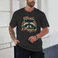 Retro Raccoon Unisex T-Shirt - Live Fast Eat Trash Design