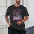 Strawberry Jam Raccoon Unisex T-Shirt - Quirky Animal Design