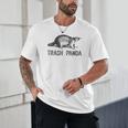 Raccoon Print Unisex T-Shirt - Modern Animal Style, All Season