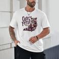 Raccoon Themed Unisex T-Shirt - Cute Vintage Design for Coffee Lovers