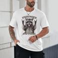 Raccoon Unhinged And Feral Retro Raccoon Feral Summer Unisex T-Shirt