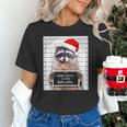 Dear Santa Raccoon Christmas Unisex T-Shirt – Playful Holiday Humor