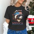 Mullet Raccoon USA Flag Unisex T-Shirt - Patriotic 4th of July