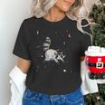 Raccoon Astronaut T-Shirt | Unisex Space Theme for Raccoon Lovers