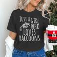 Raccoon Lover's Delight - Cute Unisex T-Shirt for Animal Fans