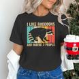 Raccoon For Men Women Raccoon Lover Introvert Unisex T-Shirt